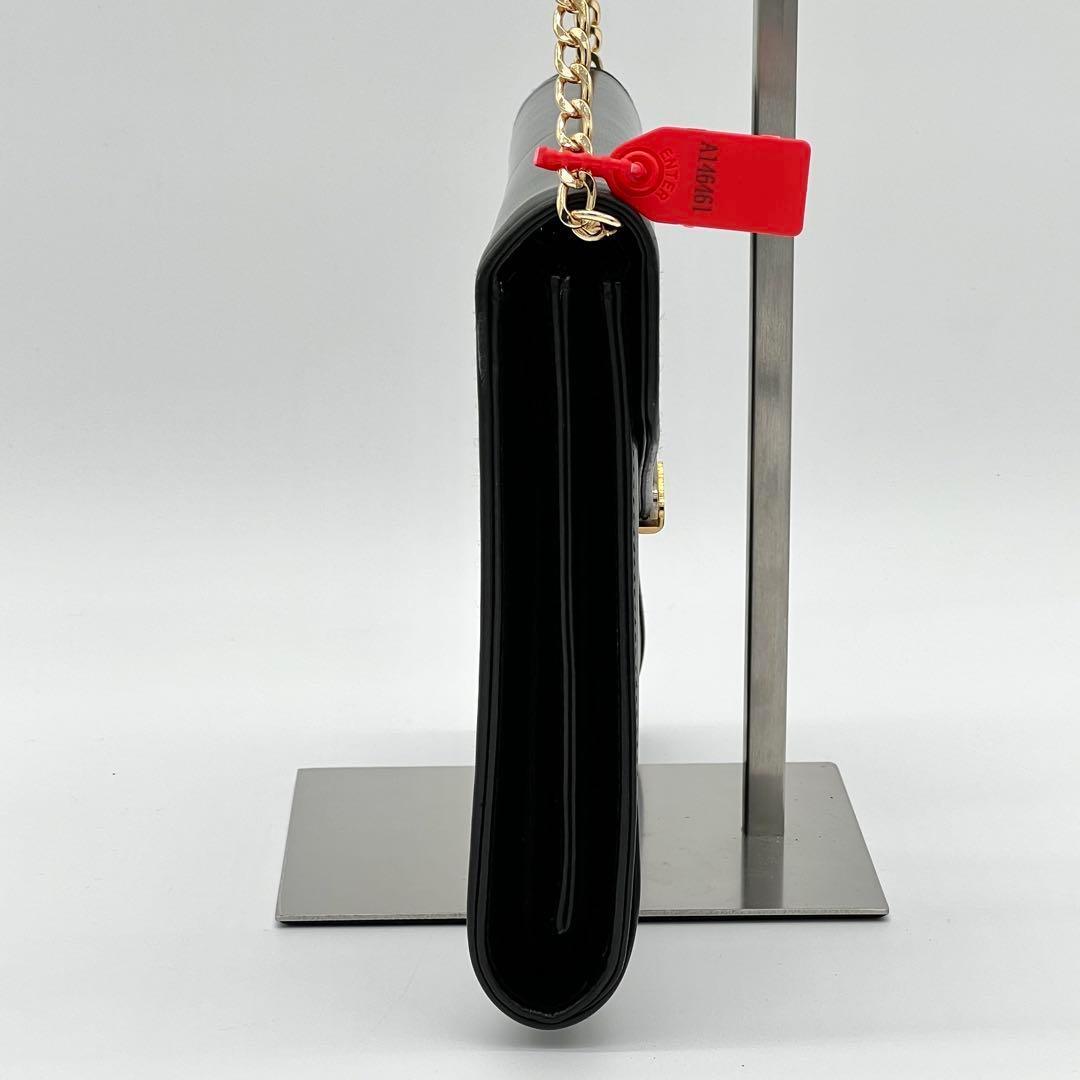 【美品】BALLY クラッチバッグ ショルダーバッグ フラップ フォーマル 黒