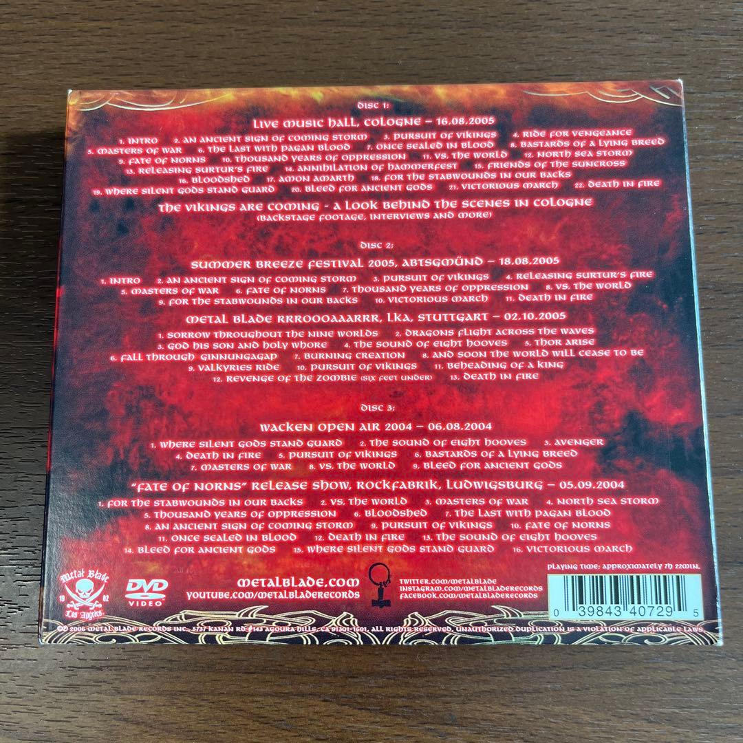 Amon Amarth Wrath Of The Norsemen 3DVD