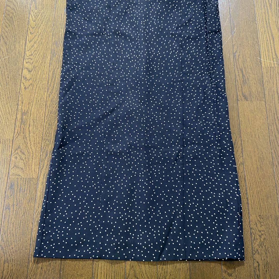 SLOBE IENA】アイラインキャミワンピース ドット FREE ブラック