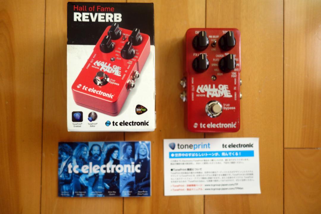 【中古実用】tc electronic「Hall of Fame Reverb」