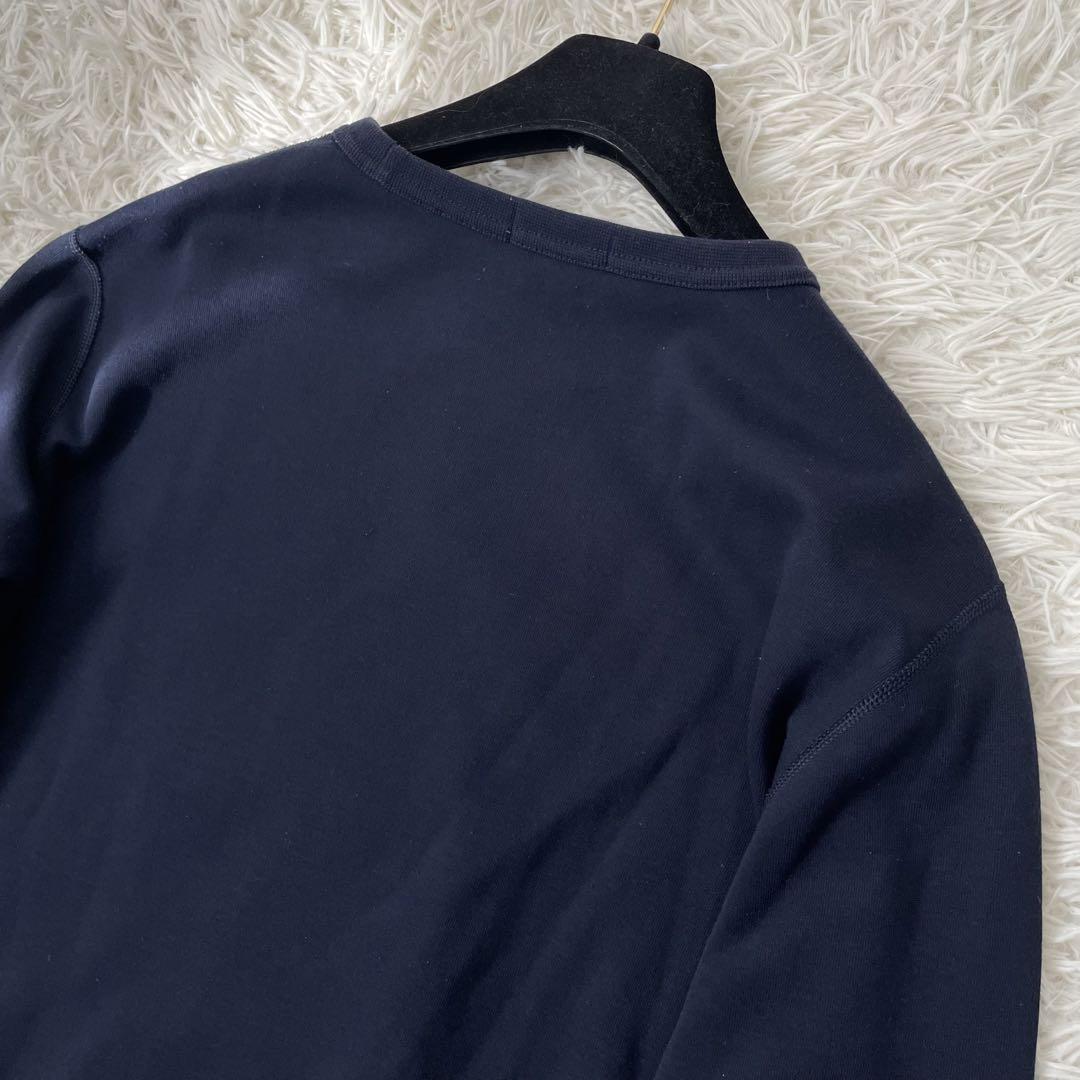 美品♡現行 ポロラルフローレン ビッグロゴ ホース トレーナー  M 紺