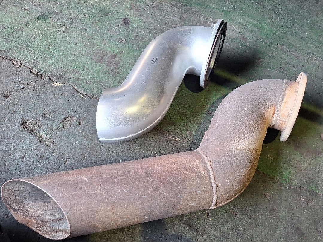 三菱ふそう2020年式FP74HDスーパーグレート加工テールパイプ