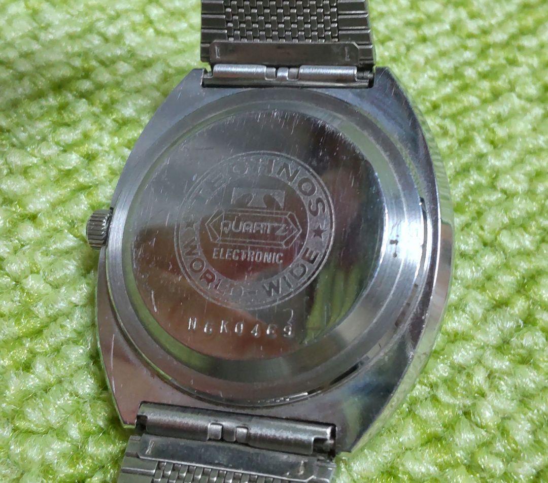 【稼動品レア】TECHNOS PERPE QUARTZ　メンズ腕時計　クォーツ