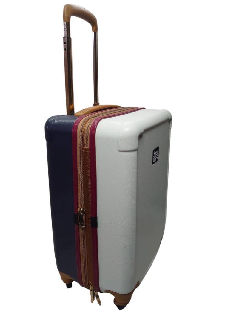 美品　モズ　MOZ　キャリーバッグ　トリコロールカラー　機内持込みサイズ