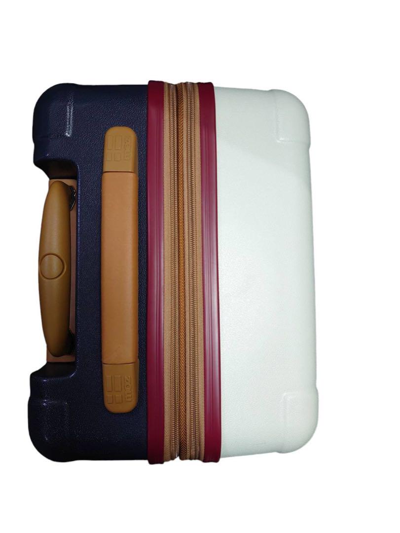 美品　モズ　MOZ　キャリーバッグ　トリコロールカラー　機内持込みサイズ