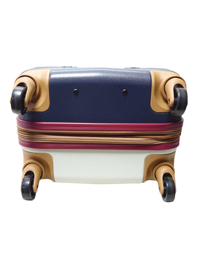 美品　モズ　MOZ　キャリーバッグ　トリコロールカラー　機内持込みサイズ