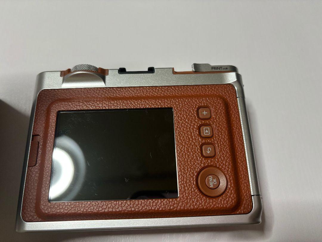 Fujifilm instax mini Evo ブラウン本体とフィルム20枚