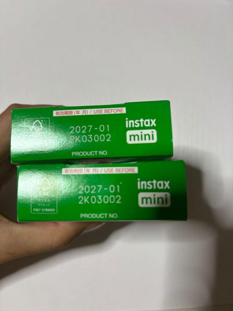Fujifilm instax mini Evo ブラウン本体とフィルム20枚