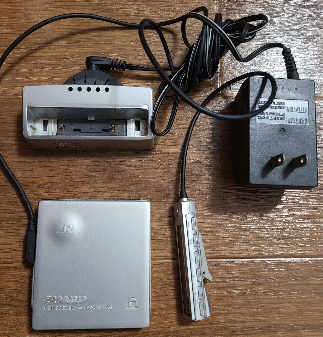 SHARP Auvi ポータブルMDプレーヤー MD-DS8-S ジャンク