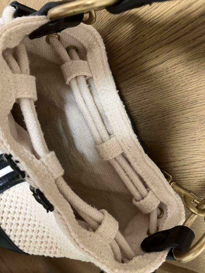 新品未使用 ZARA ザラ かごバッグ ショルダー トートバッグ 黒