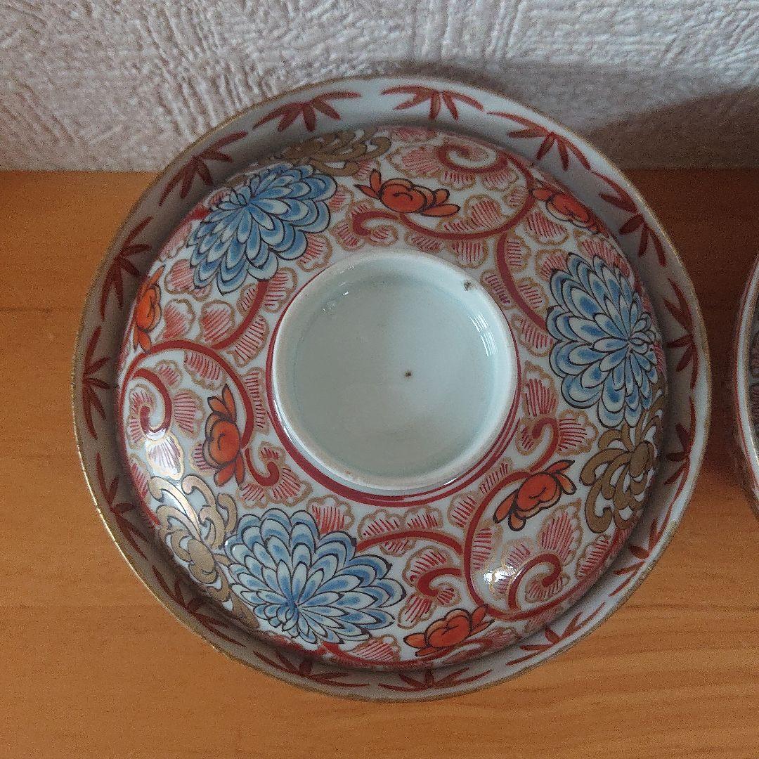 古伊万里 錦手菊唐草茶碗 2客 | cucuflowershop.com