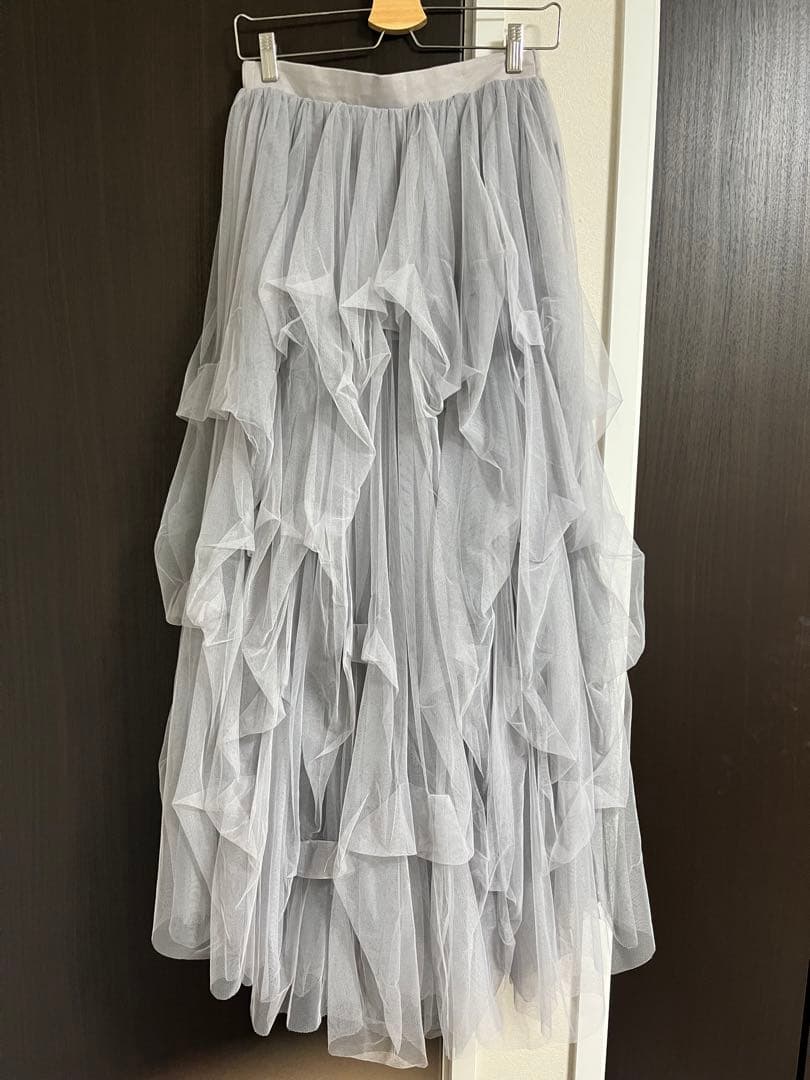 魅了 BELLE LA ETUDE チュールロングスカート ラベルエチュード ロング