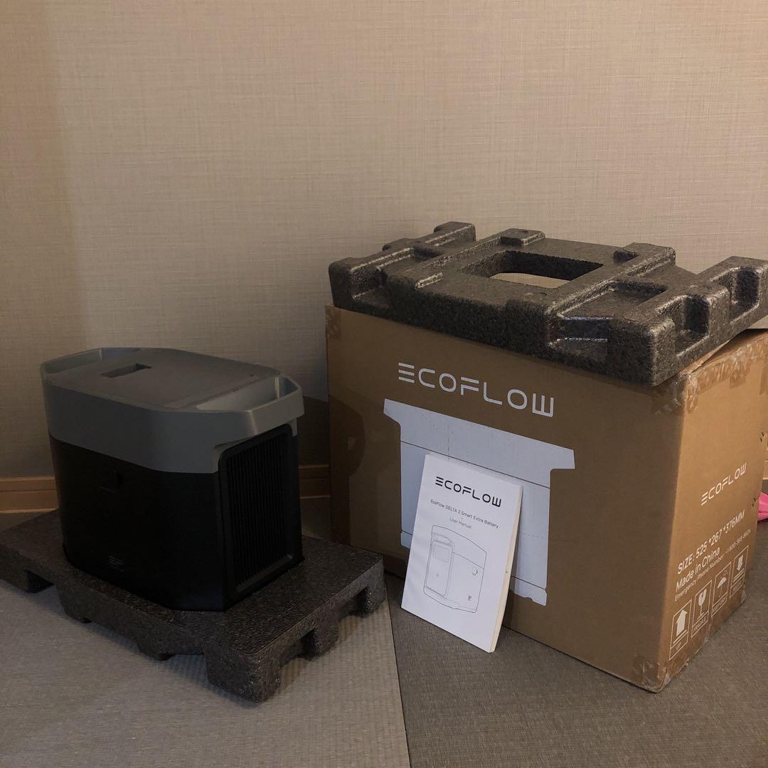 美品 EcoFlow DELTA 2 専用エクストラバッテリー DELTA 3