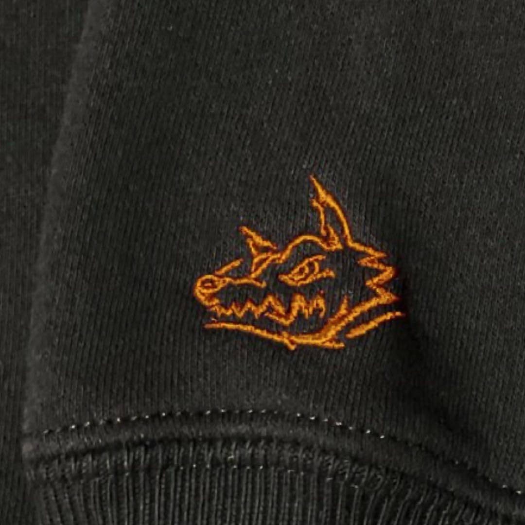 マンウィズ　刺繍　GAW パーカー　オレンジ 　Sサイズ　mwam