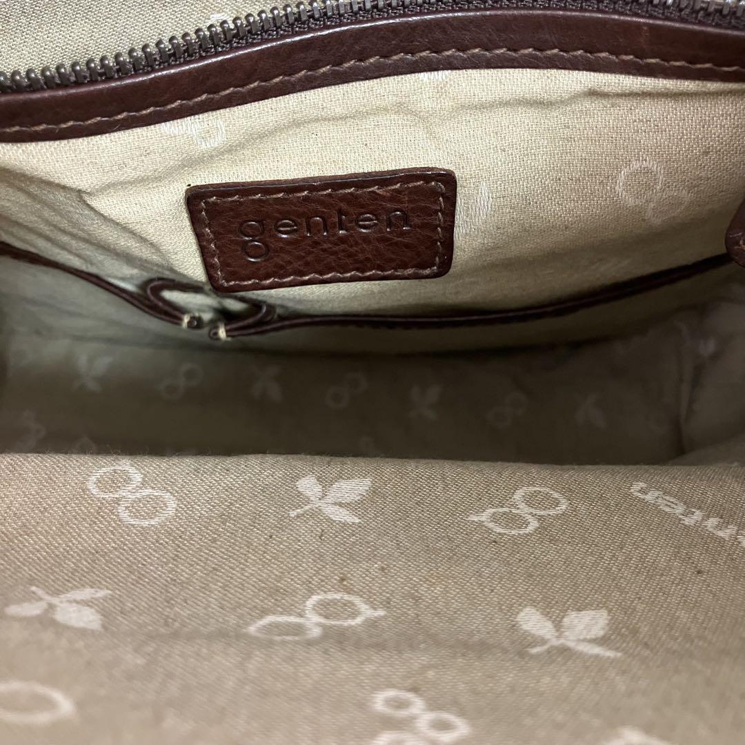 genten ゲンテン 2WAY リュック トートバッグ 本革