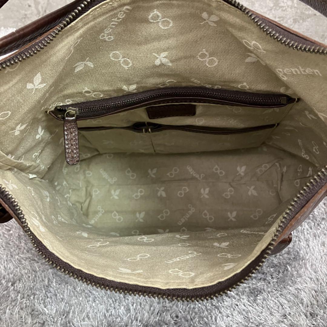 genten ゲンテン 2WAY リュック トートバッグ 本革