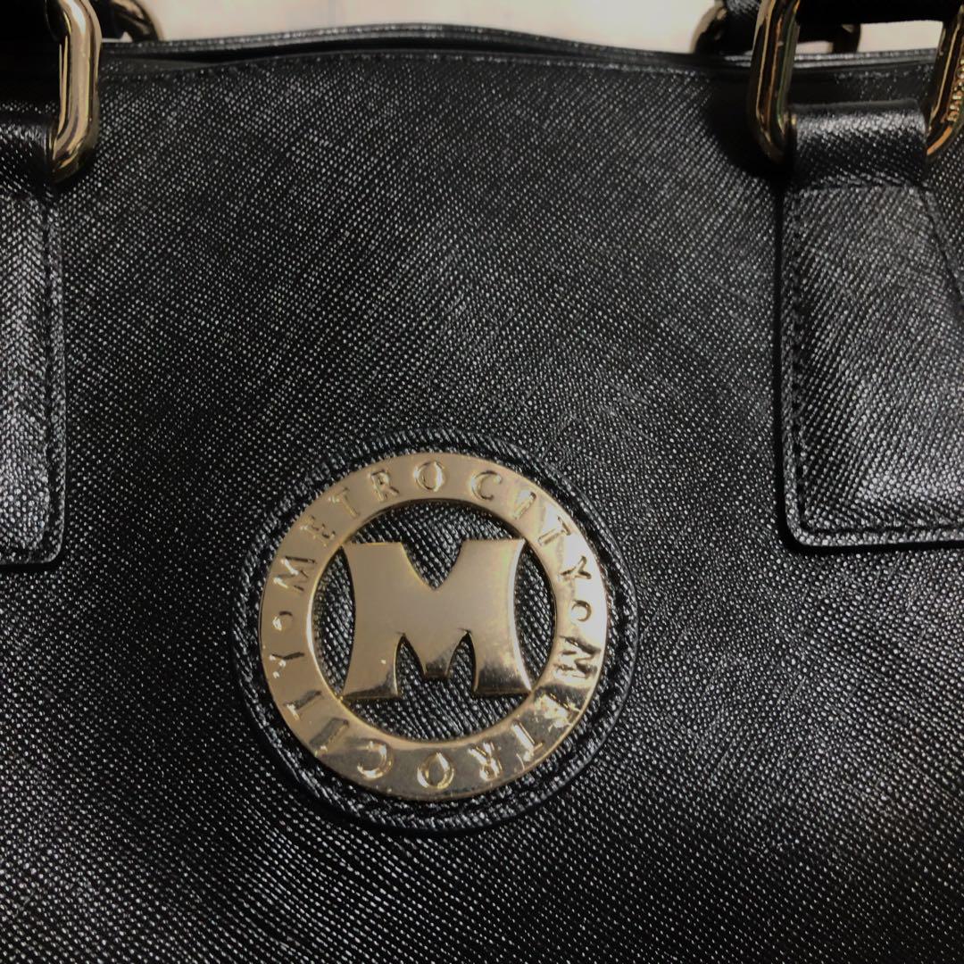 良品　METROCITY メトロシティ レザーショルダートートバッグ 2way