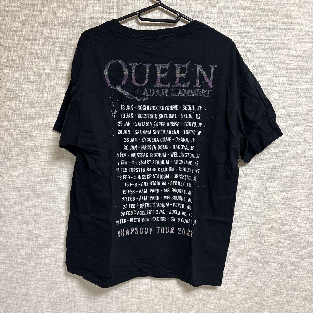 QUEEN Adam Lambert Tシャツ Lサイズ ラプソディツアー - メルカリ