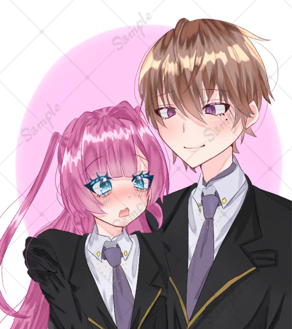 み♡夢漫画オーダー♡ポストカード ♡お値下げ中♡夢絵 イラストオーダー 夢絵オーダー 夢絵依頼