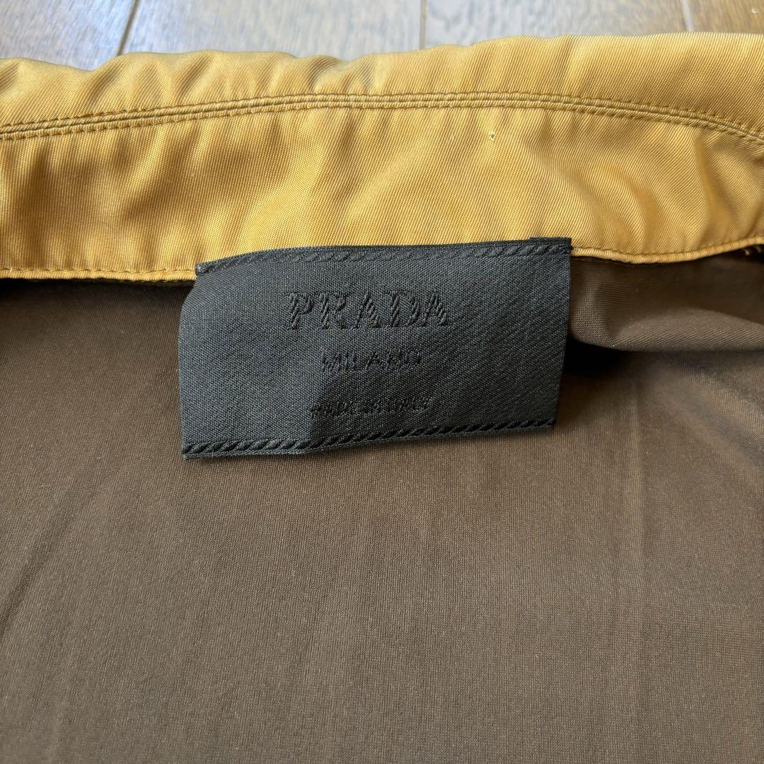希少カラー] PRADA Archive Zip Up Shirt