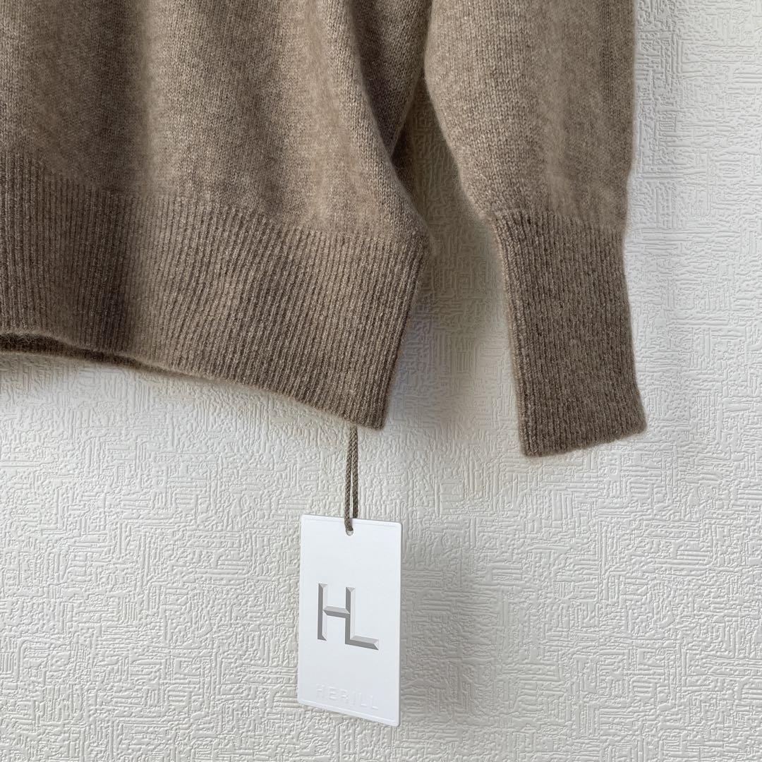 ばれる 【新品未使用】HERILL ヘリル Wholegarment Pullover ぎないニッ オフィス 【新品未使用】HERILL ヘリル Wholegarment Pullover ニット/セーター
