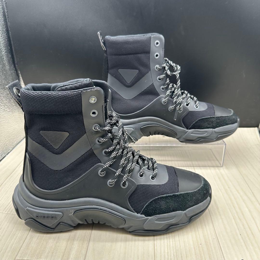 【美品】DIESEL ディーゼル S-KIPPER MID LACE スニーカー 【美品】DIESEL ディーゼル S-KIPPER MID LACE スニーカー