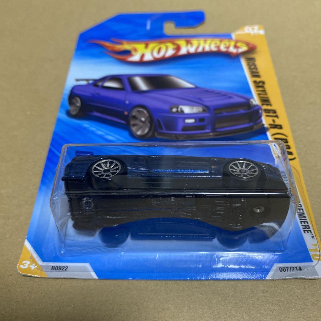 ミニカー Hot Wheels Nissan Skyline GT-R (R34)