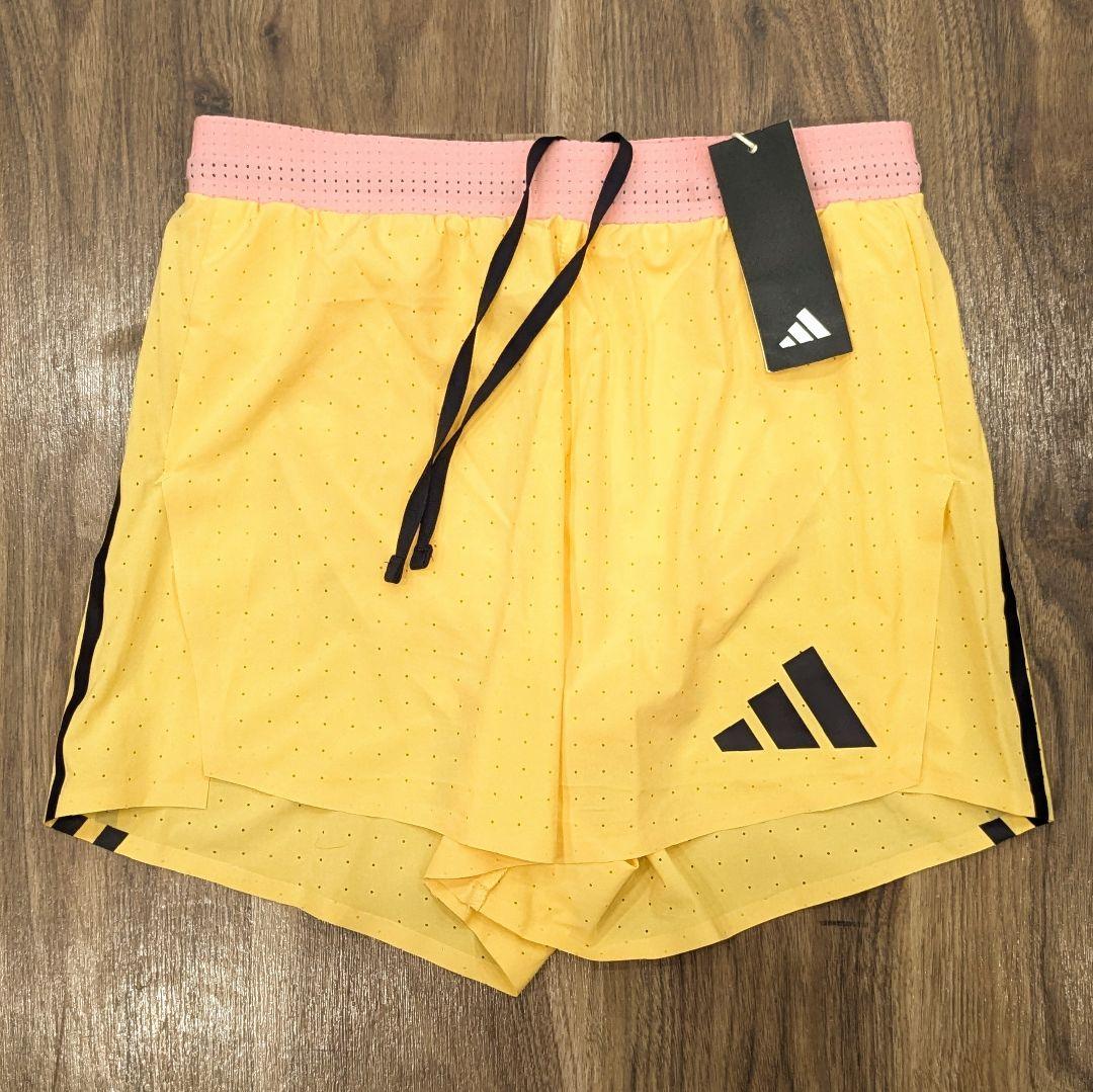 ■adidas ADIZERO Pro Elite Promo ショーツ XS■ □adidas ADIZERO Pro Elite Promo ショーツ 黄L□ - メルカリ