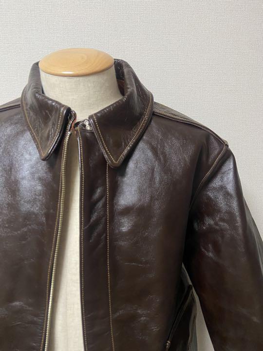 【新品未使用】44サイズ　Buzz Rickson A-2 レザージャケット