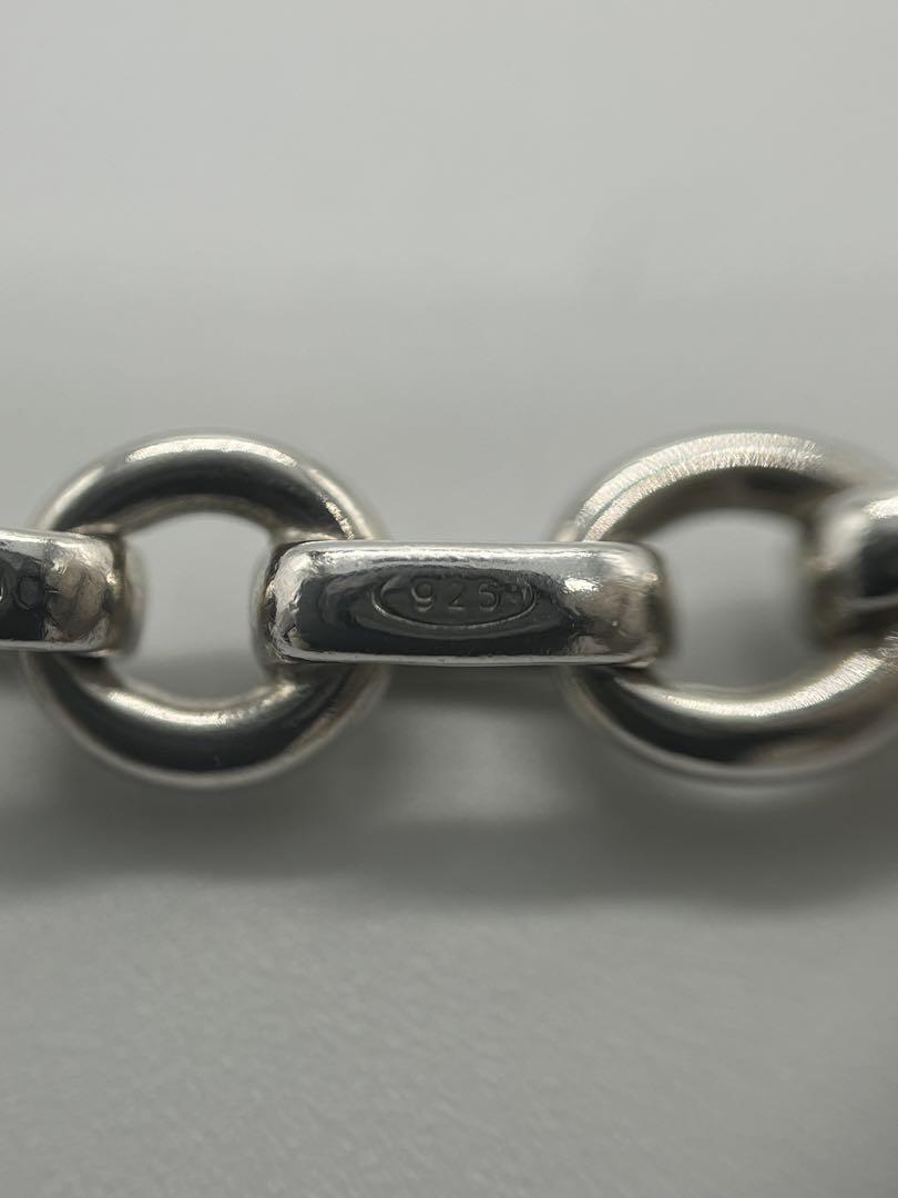 ティファニー TIFFANY ドーナツオーバルリンクチェーン ブレスレット