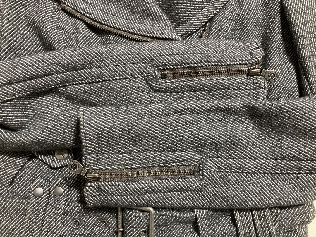 【激レア】　大人気　BURBERRY BLUE LABEL ライダースジャケット