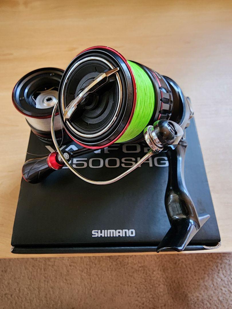 シマノ 20ヴァンフォード2500SHGとスペアスプール