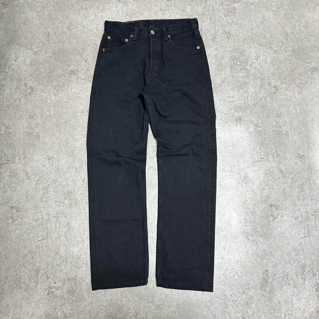 90s Levi's 501 リーバイス BLACK 後染め ブラック サルファ