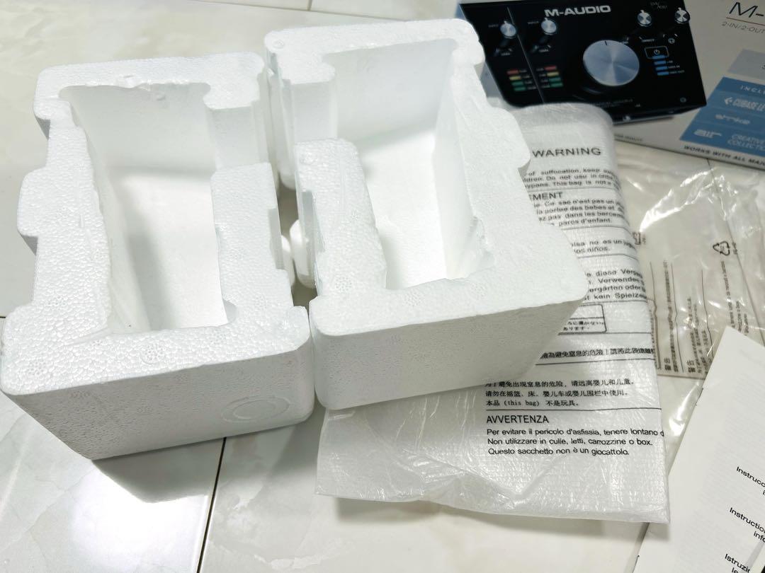 【フィルム付き】M-Audio M-Track 2X2オーディオインターフェース