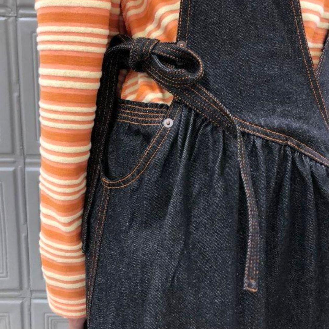 【美品・未使用】77circa × Dickies デニムジャンパー スカート