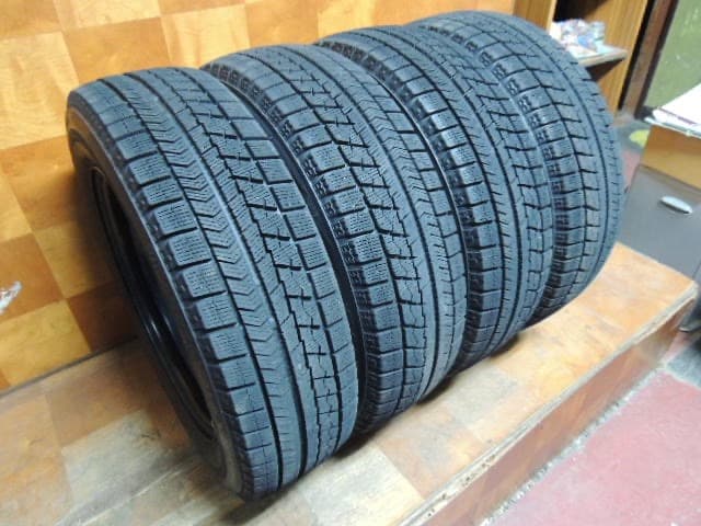 E589 175/65R15 4本 ブリヂストン スチールホイール　スイフト