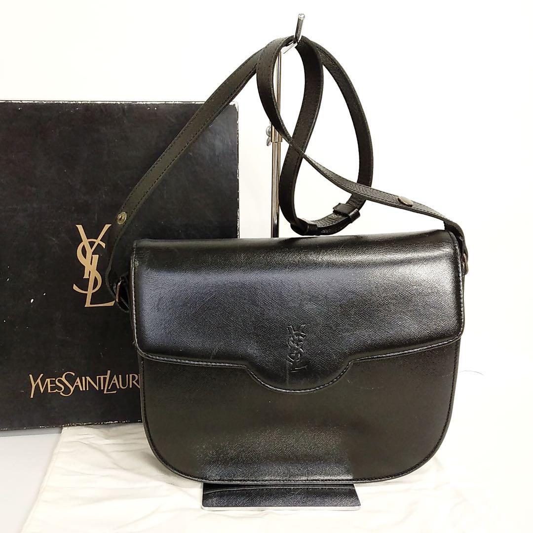 2411-134｜YSL イヴサンローラン ショルダーバッグ ブラック