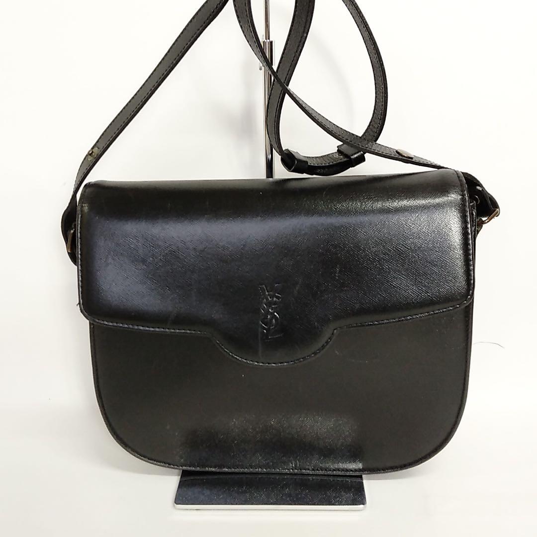 2411-134|YSL イヴサンローラン ショルダーバッグ ブラック 2411-134|YSL イヴサンローラン ショルダーバッグ ブラック