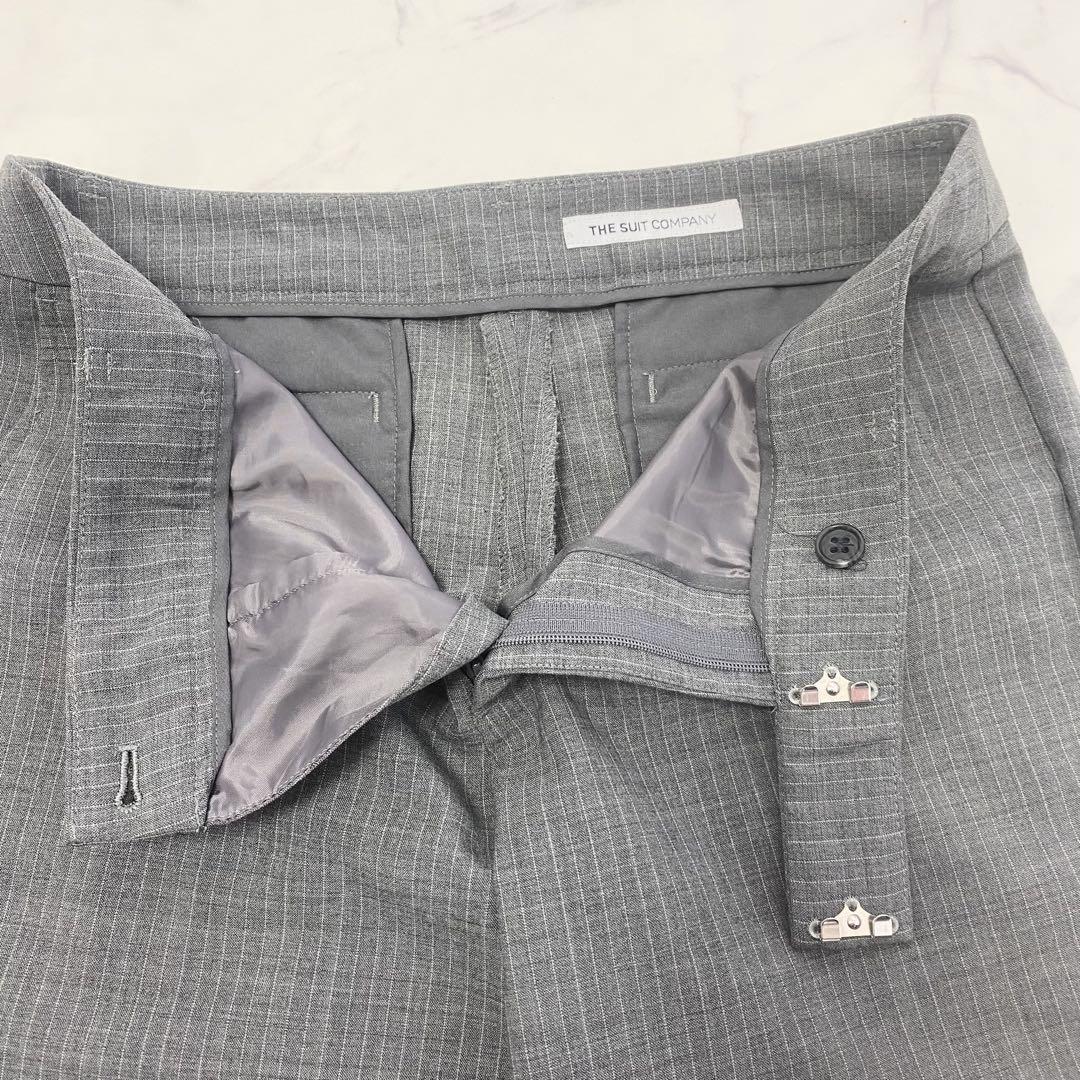 爆買い！ COMPANY SUIT 美品✨THE スーツ グレー 背抜き M 3点 スーツ・フォーマル・ドレス