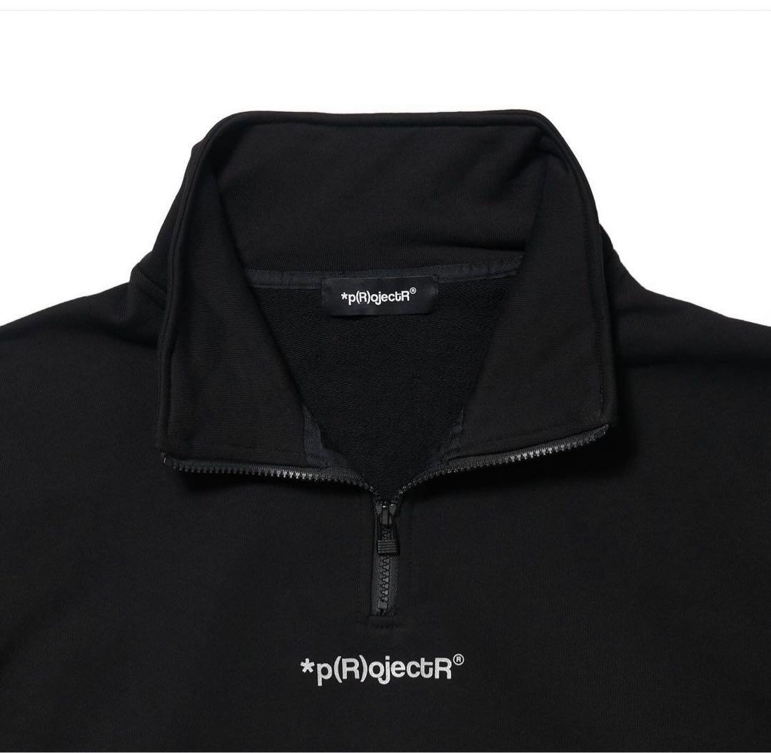 *p(R)ojectR® Logo Half Zip Sweat Lサイズ p(R)ojectR® Logo Half Zip Sweat Lサイズ