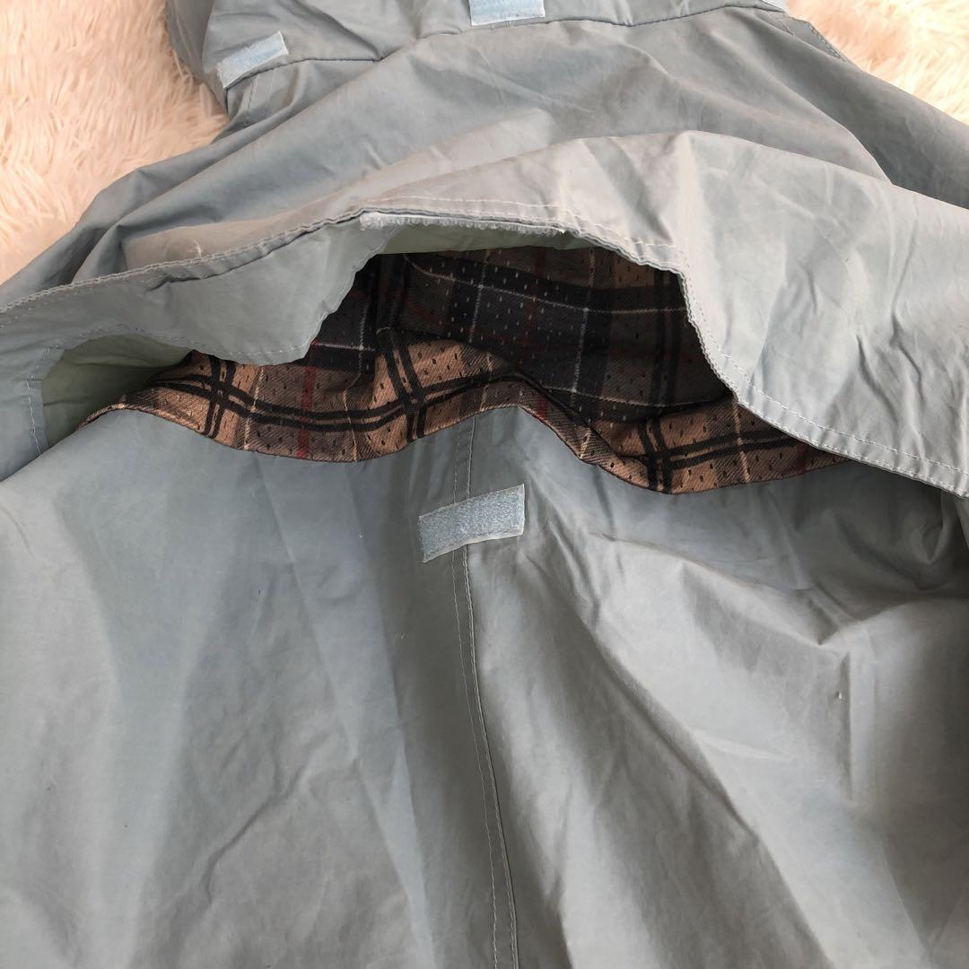 Barbourバブアーコールドストリームジャケット水色マウンテンパーカー防水仕様