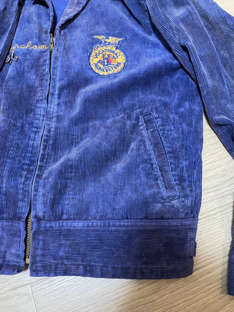 50's FFA コーデュロイジャケット KANSAS フェード