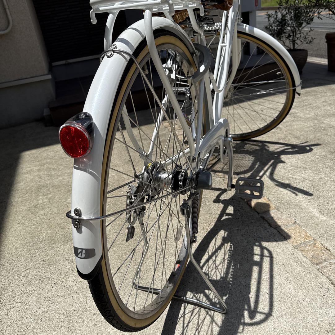 ブリヂストン 自転車 カジュナ ピュアホワイト - メルカリ