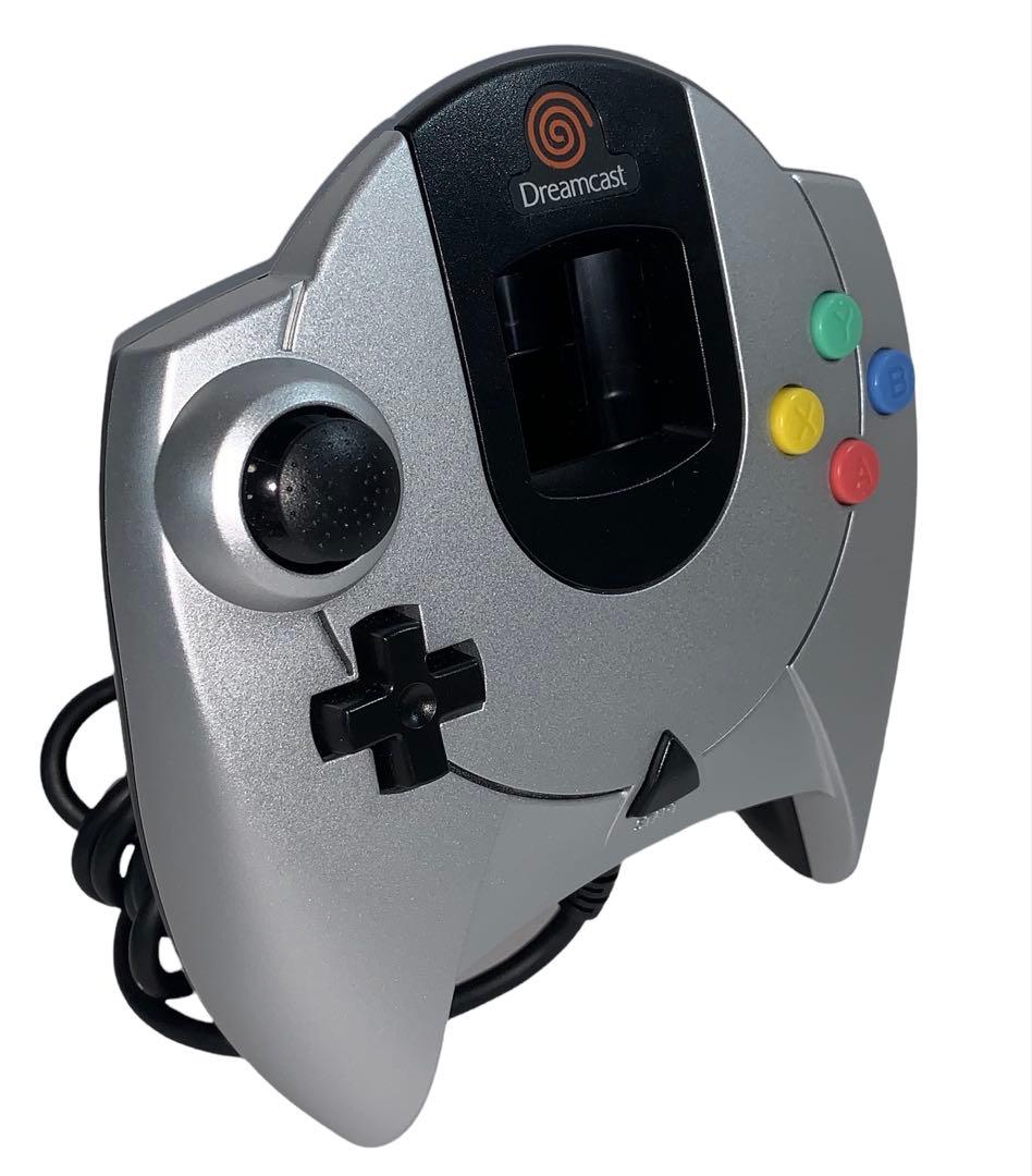 ドリームキャスト 本体 メタリックシルバー リミテッドエディション目立った傷や汚れなし AR_KOOLFOOD_TN