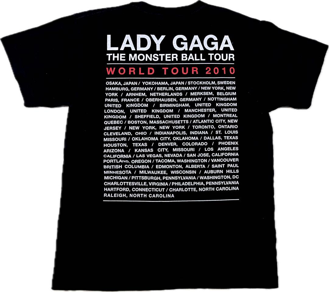 Lady Gaga MONSTER BALL TOUR Tシャツ2010 正規品