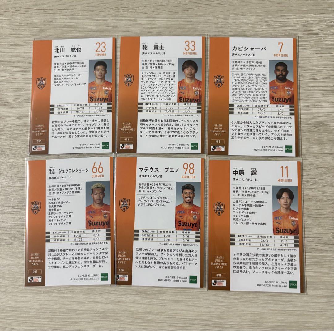 清水エスパルス 乾貴士 EPOCH 2025 Jリーグ Jカード GEMカード 清水エスパルス 乾貴士 EPOCH 2025 Jリーグ Jカード GEMカード