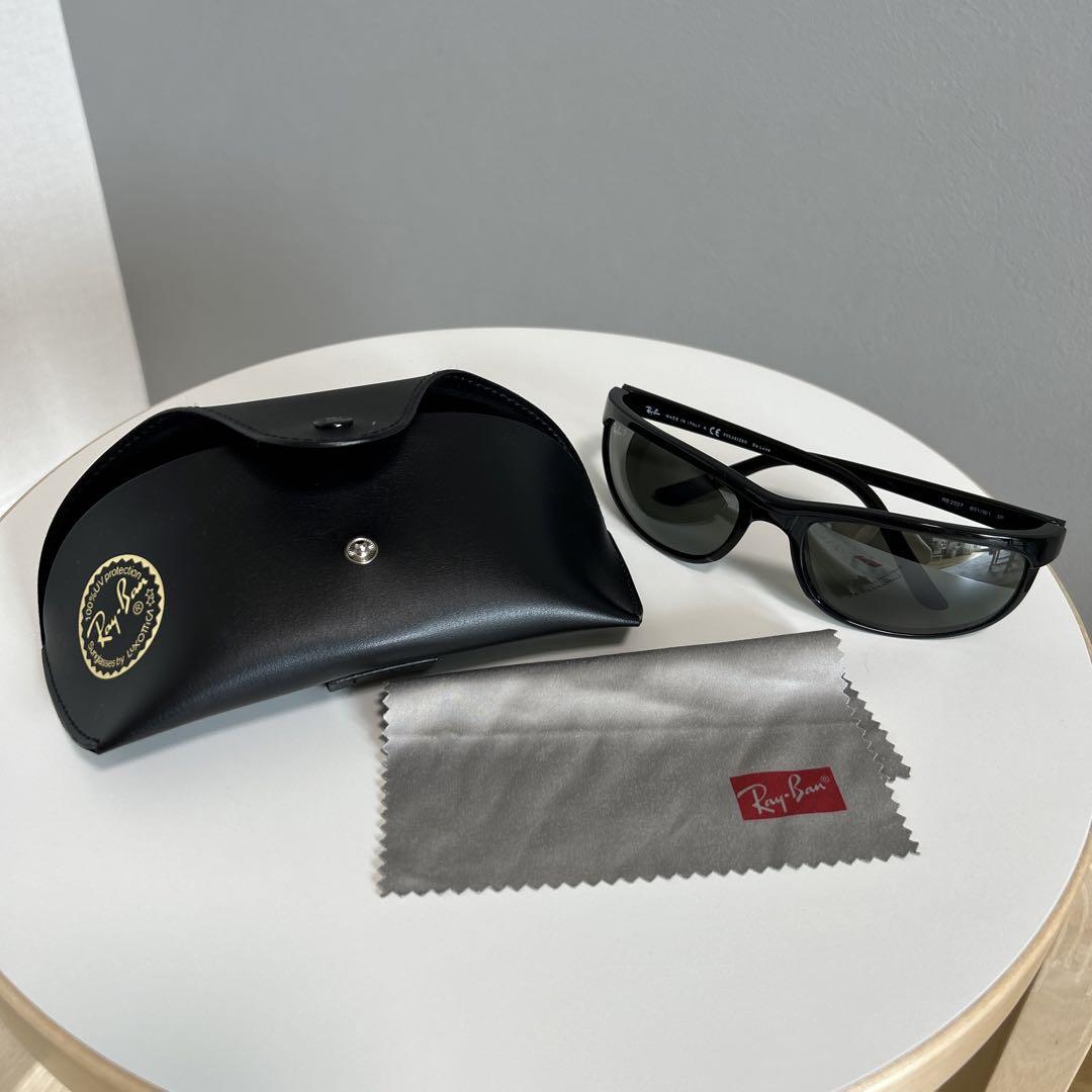 【美品】RayBan プレデター RB2027 601/W1 黒 ブラック