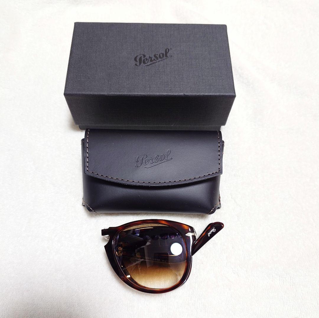 Persol　ペルソール　サングラス　折りたたみ　714　べっ甲