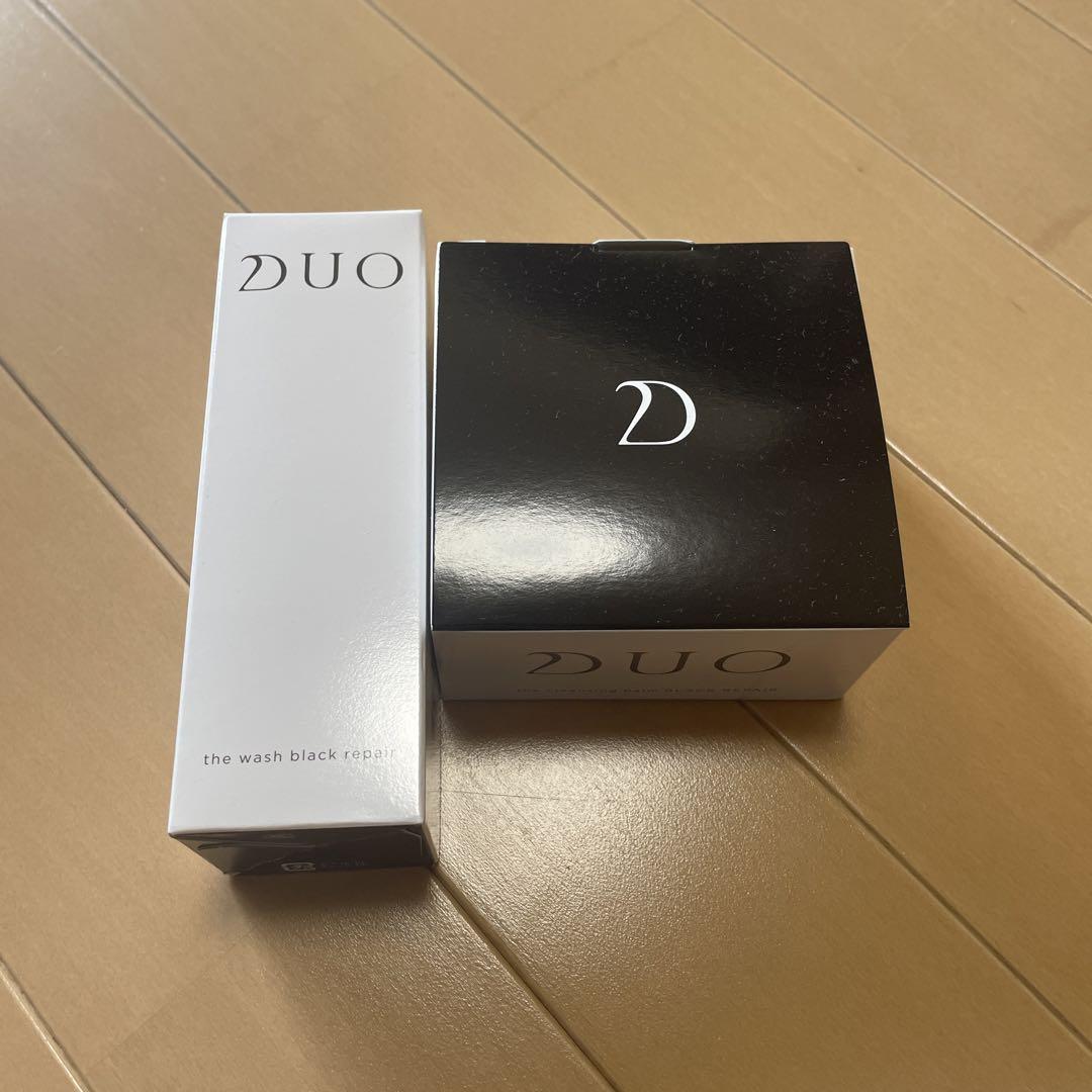 DUO クレンジングバーム&洗顔パウダー