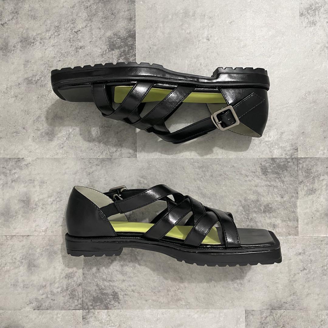 AMERI Vintage アメリ WIDE NET FLAT SANDALS - メルカリ